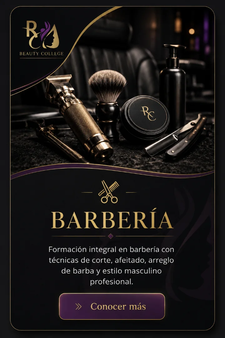 Curso de Barbería RC Beauty College