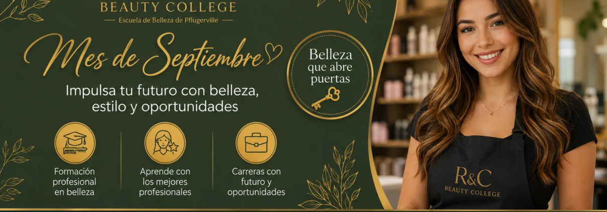 Cursos de Belleza en Pflugerville: Inscríbete Este Septiembre en R&C Beauty College