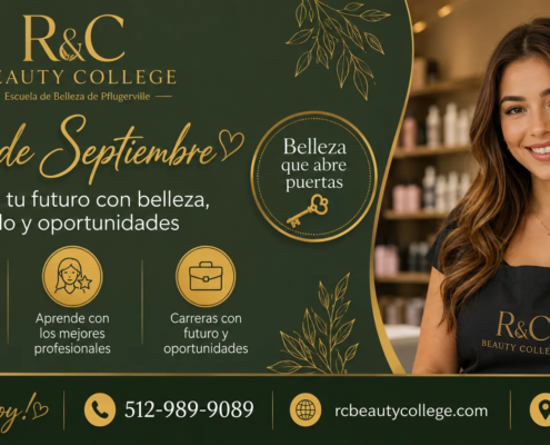 Cursos de Belleza en Pflugerville: Inscríbete Este Septiembre en R&C Beauty College Cursos de Belleza en Pflugerville: Inscríbete Este Septiembre en R&C Beauty College